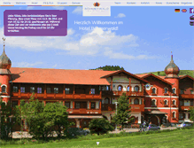 Tablet Screenshot of hotel-boehmerwald.de